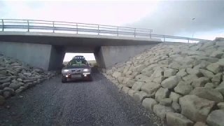 Volvo XC70 Lifted Driving in Iceland