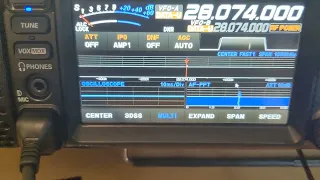 Progress: but bad FT8 TX audio with FT-710