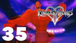 KINGDOM HEARTS 2 1.5 + 2.5 REMIX Gameplay Walkthrough | 1080p HD | PS4 Pro - Part 35 - Genie Jafar