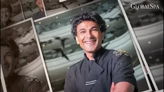 GlobalSpa covershoot with celebrity Chef Vikas Khanna in Dubai ||GlobalSpa Magazine