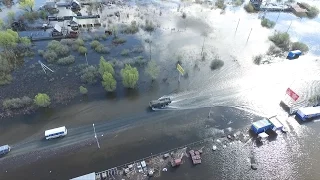 паводок в Кургане 25.04.2016