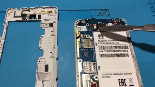 Huawei Y5 II CUN U-29 не включается. Замена флеш (EMMC).