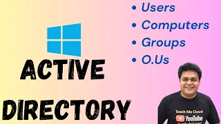 Understand Active Directory Users , Groups , Computers and O.U. !  Server 2016 !