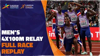 Men's 4x100m Relay Final | Munich 2022 | Great Britain & Northern Ireland