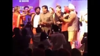 Jeetendra dance at Charan Singh Sapraji  Lohri Celebration