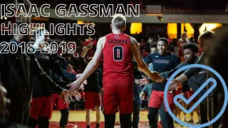 Isaac Gassman - College Basketball Season Highlights 2018-2019