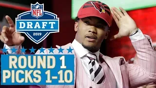 Picks 1-10: Multiple QBs, a Top 10 Trade & More! | 2019 NFL Draft