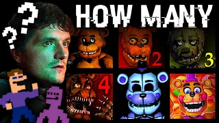 How Many FNAF Games Do You Play As Michael Afton?