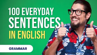 100 English Sentence Patterns for Everyday Use | Learn English yourself! #englishgrammar
