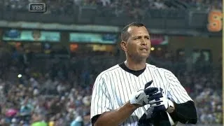 DET@NYY: A-Rod returns to mixed ovation from the fans
