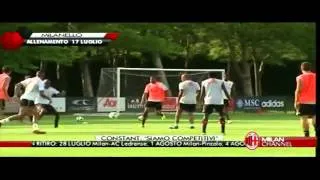 Milanello Allenamento 17-07-2013 Part 4