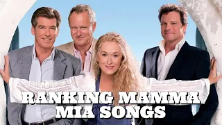 Ranking the Songs of Mamma Mia!