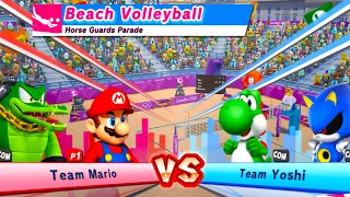 How Did Marioand Vector Fare against Yoshi and Tails in the Tokyo2012 Olympic Games Beach Volleyball