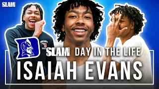 Day In The Life of 5⭐️ Duke Commit Isaiah Evans 😈🔥 | SLAM Day In The Life