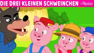 Die drei kleinen Schweinchen 🐷 Alle Episoden | Märchen für Kinder | Gute Nacht Geschichte