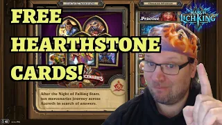 Get FREE Hearthstone Cards from Achievements and Solo Adventures!