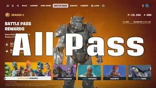 Fortnite: Chapter 5 - Season 3 Battle Pass (All the Battle Pass)