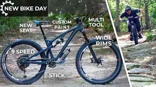 My New MTB Has Weird Parts on it