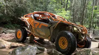 Windrock, Tennessee August 2022 - can-am maverick x3 xrs max turbo rr