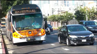 Bus Lane in Bloom: Flower Street and the Urgency of Speeding Up LA Bus Service