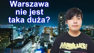 Ile japońskich miast jest większych od Warszawy?