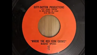 Where the Red Fern Grows (1974) Radio Spots