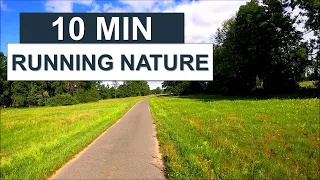 10 MIN POV RUNNING NATURE TRAIL GERMANY | Virtual Run