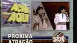 Vinheta: João Mineiro & Marciano [Próxima Atração] - SBT (11/02/1990)