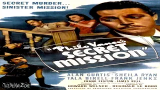 Philo Vance's Secret Mission (1947) -- Crime / Mystery Movie Full Length Movie