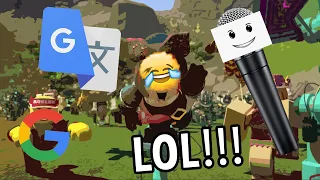 Google translate sings Roblox Anthem!!! (But it's Roblox usernames)