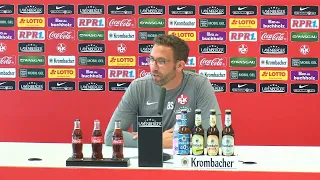 LIVE: Pressekonferenz vor dem Heimspiel gegen den FC Bayern München II