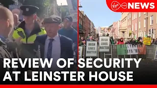 Dáil protests: Urgent review of security is underway after angry scenes at Leinster House yesterday