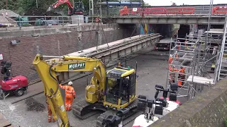 Removing the second Church road Rail bridge