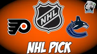Philadelphia Flyers vs Vancouver Canucks 10/15/21 NHL Free Pick, Free NHL Betting Tips