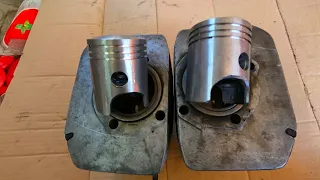 Поршни 10-го ремонта на Ява 638 / Piston - Jawa 638-640