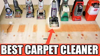 BEST CARPET CLEANERS - TESTED - Vacuum Wars!
