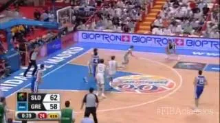 FIBA Classics. Eurobasket 2007, Quarterfinal. Greece vs  Slovenia / 0001