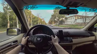 2002 BMW X5 E53 3.0D - POV TEST DRIVE