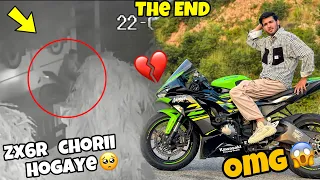 SuperBike Zx6R Choriii hogaye🥺|| Police Station 👮‍♀️jana pada || Socha nhi tha esa hoga😭