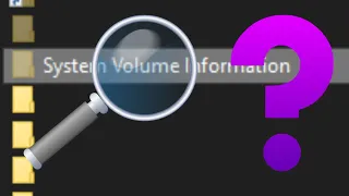 Should I Delete System Volume Information?