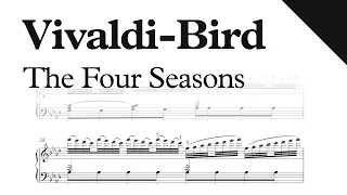 Vivaldi-Bird - The Four Seasons (Sheet Music) (Piano Solo Arrangement)