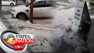 Ilang lugar sa Australia, binaha at nakaranas ng hailstorm | SONA