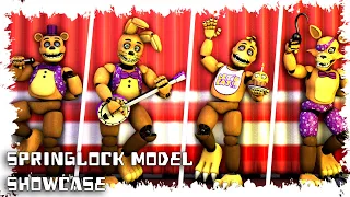 [SFM FNAF] SpringLock Model Showcase