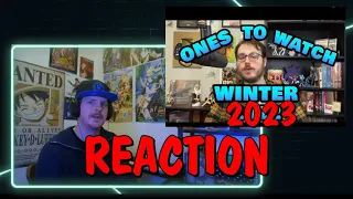 The BEST Anime of Winter 2023 - Ones To Watch REACTION