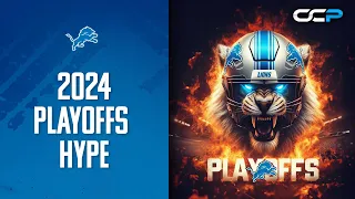 2024 Detroit Lions Wild Card Playoff Hype Video