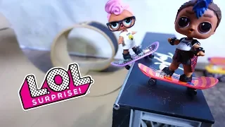 LOL SURPRISE DOLL Lily's Date With Brock Skateboarding!