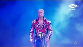 Segunda Entrada de Cody Rhodes - WWE Raw Español Latino: 18/04/2022