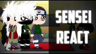 Past Sensei React To Team 7