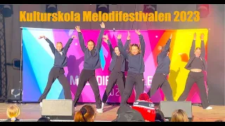 Kulturskolan Dans del-2 på Melodifestivalen 2023 | Leading Dance på stora torget Linköping