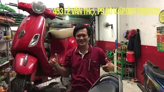 Vespa kêu như xe bò, bán lại mắc, vẫn nhiều người mua,.Chia sẻ cách xử lý làm nồi chạy êm.